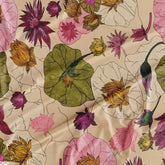 Floral Wholesale Digital Printed Fabric for Dress & Cloth